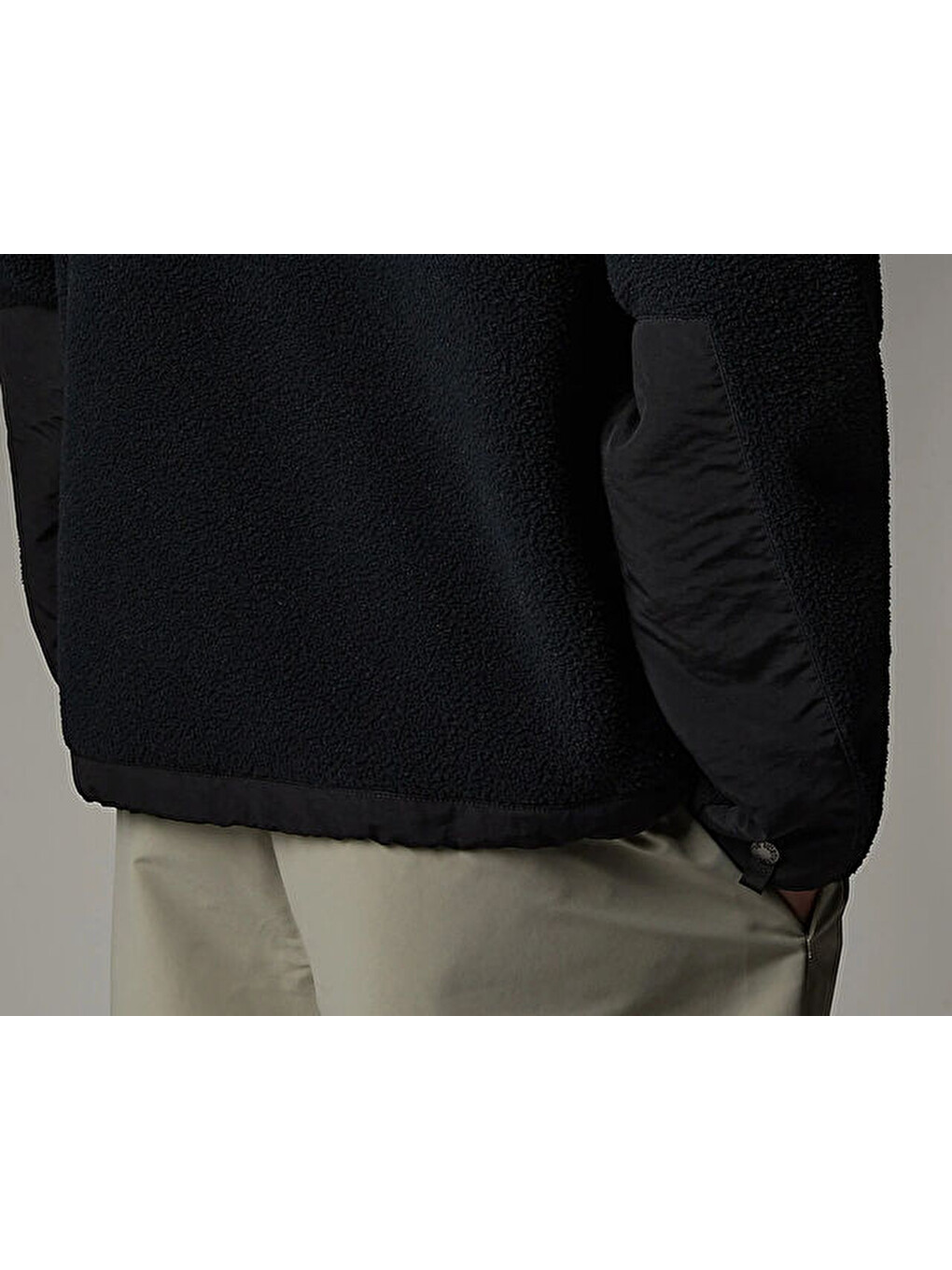 M Retro Denali Erkek Outdoor Polar Sweatshirt Nf0a88xhjk31 Siyah-3