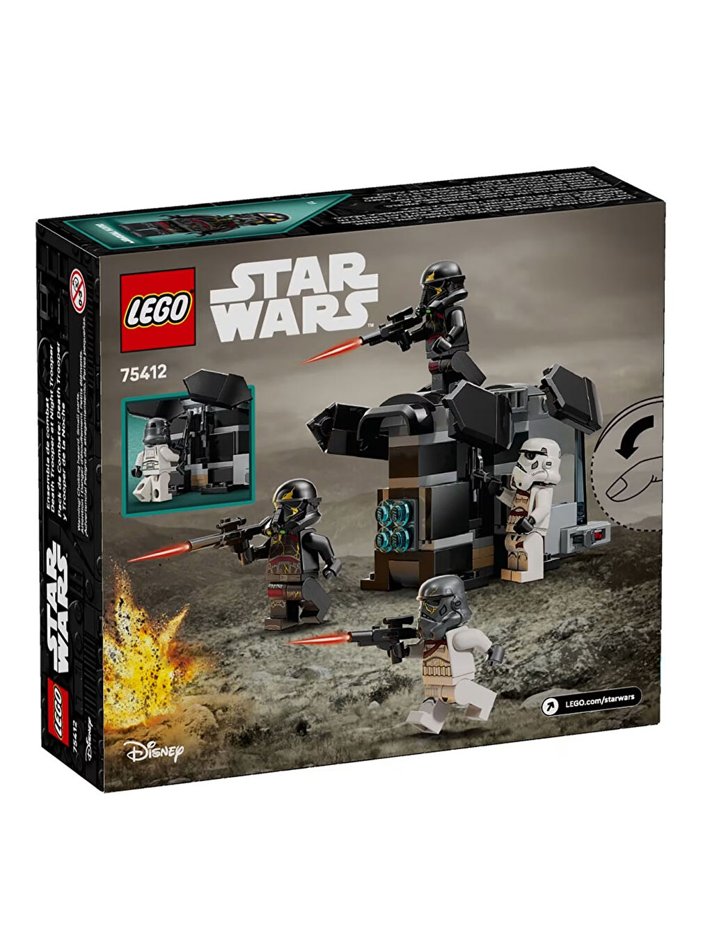 Star Wars Death Trooper Night Trooper Savaşı 75412-2