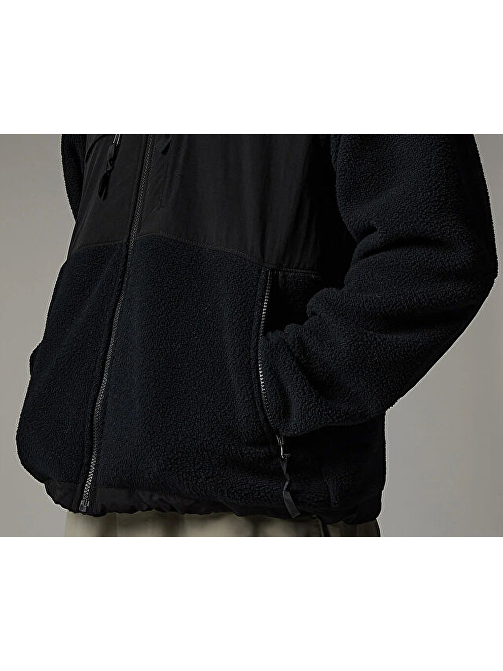 M Retro Denali Erkek Outdoor Polar Sweatshirt Nf0a88xhjk31 Siyah-11