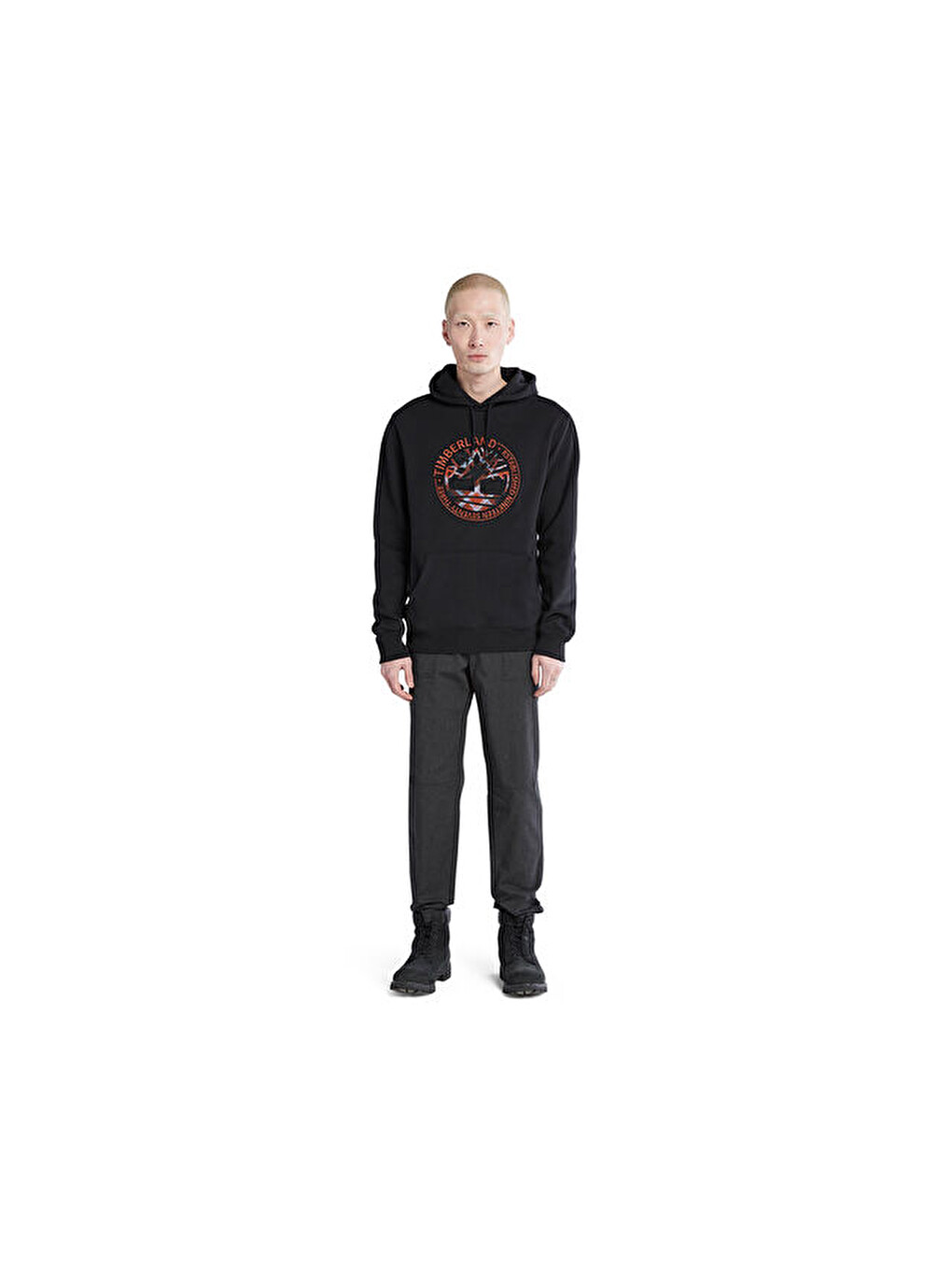 Little Cold Hoodie Erkek Günlük Sweatshirts Tb0a5y4n0011 Siyah-3