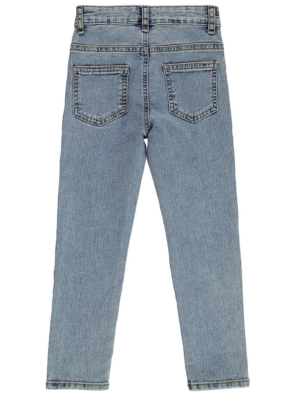 Girls Kız Çocu Jean  6-9 Yaş Light İndigo-2