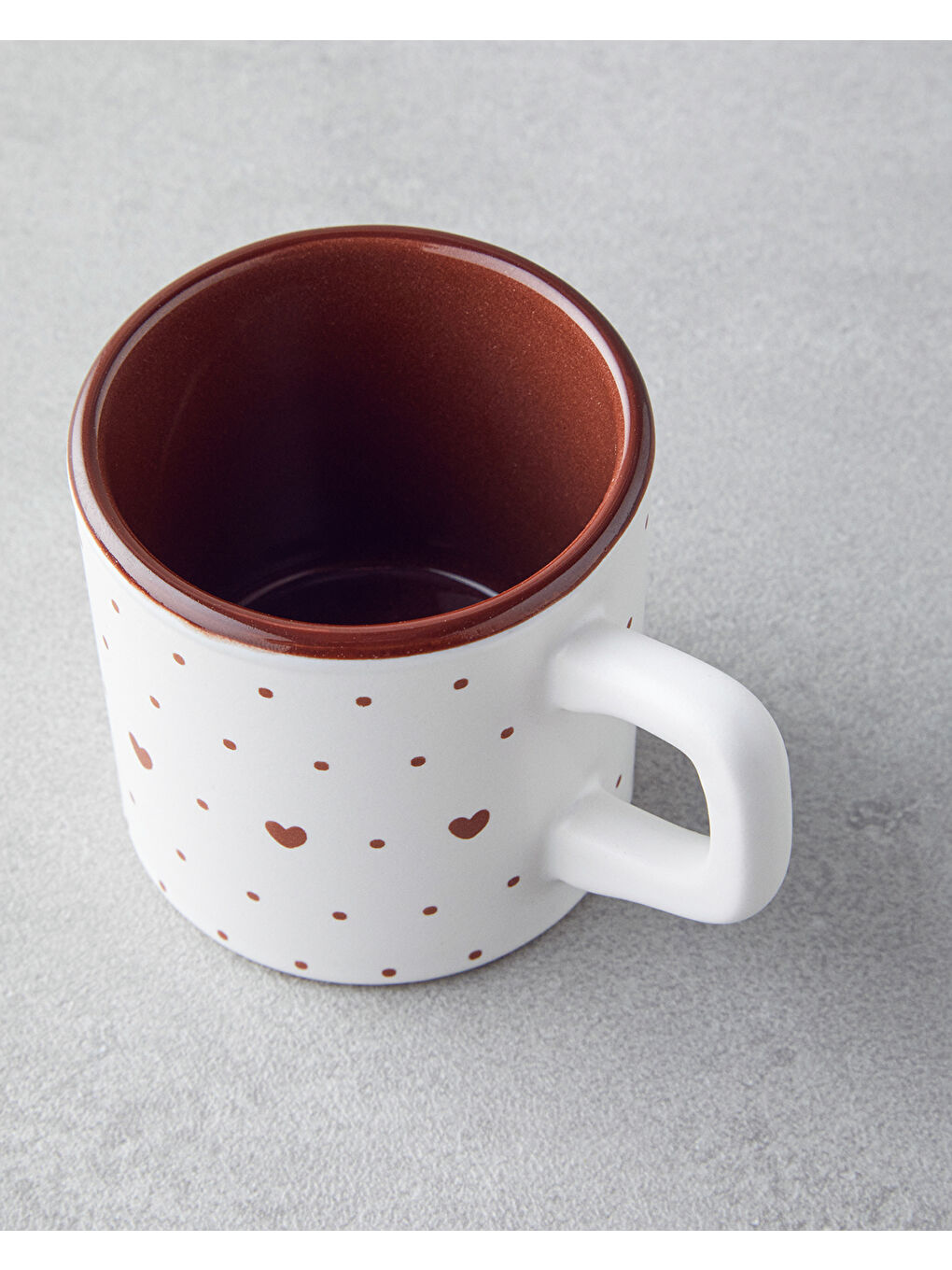 Remixy Seramik 2'li Kahve Fincan Takımı 110 ml Bordo-2