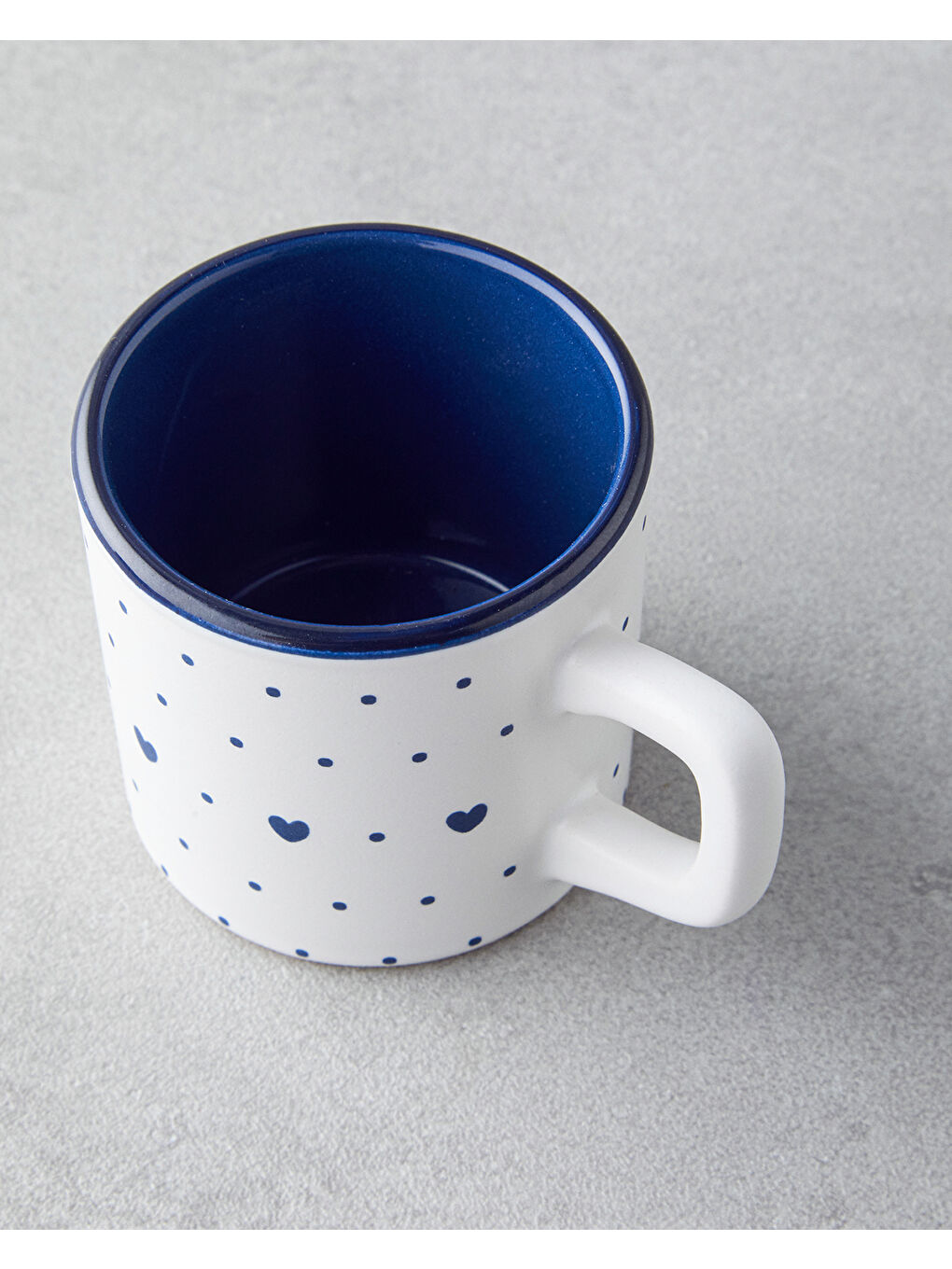 Remixy Seramik 2'li Kahve Fincan Takımı 110 ml Mavi-2