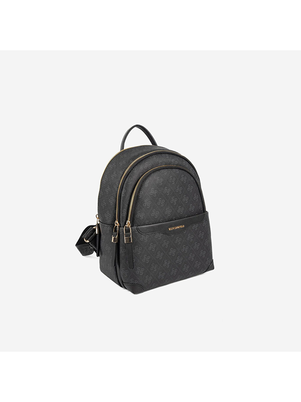 SP1265-M178 SILVER POLO SP1265 Kadın Sırt Çantası Siyah-Siyah-1