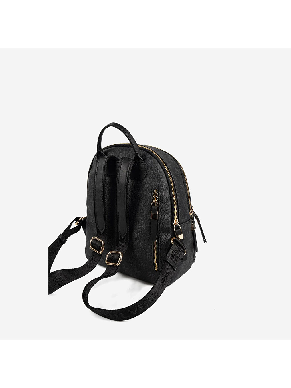 SP1265-M178 SILVER POLO SP1265 Kadın Sırt Çantası Siyah-Siyah-3