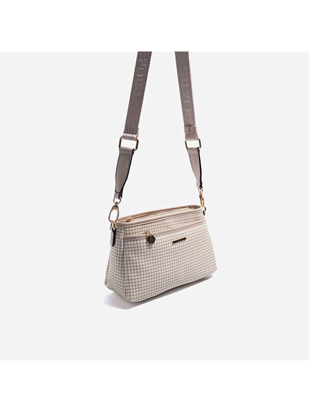 SP1184-M204 SILVER POLO SP1184 Kadın Çapraz Çanta Kum-Kum Beji-1