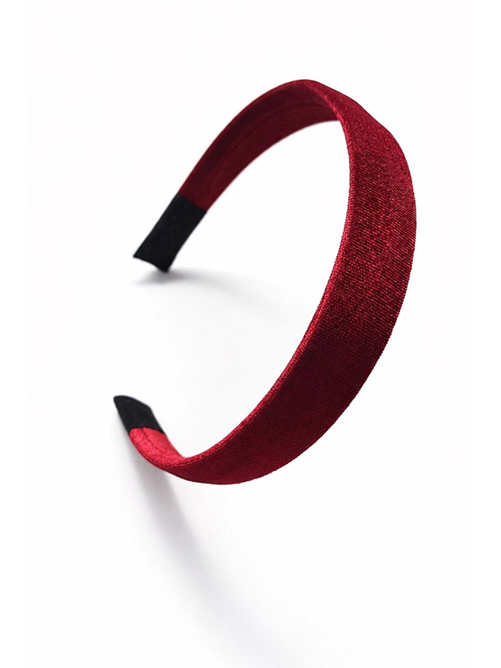 Kırmızı Düz Kadife Taç