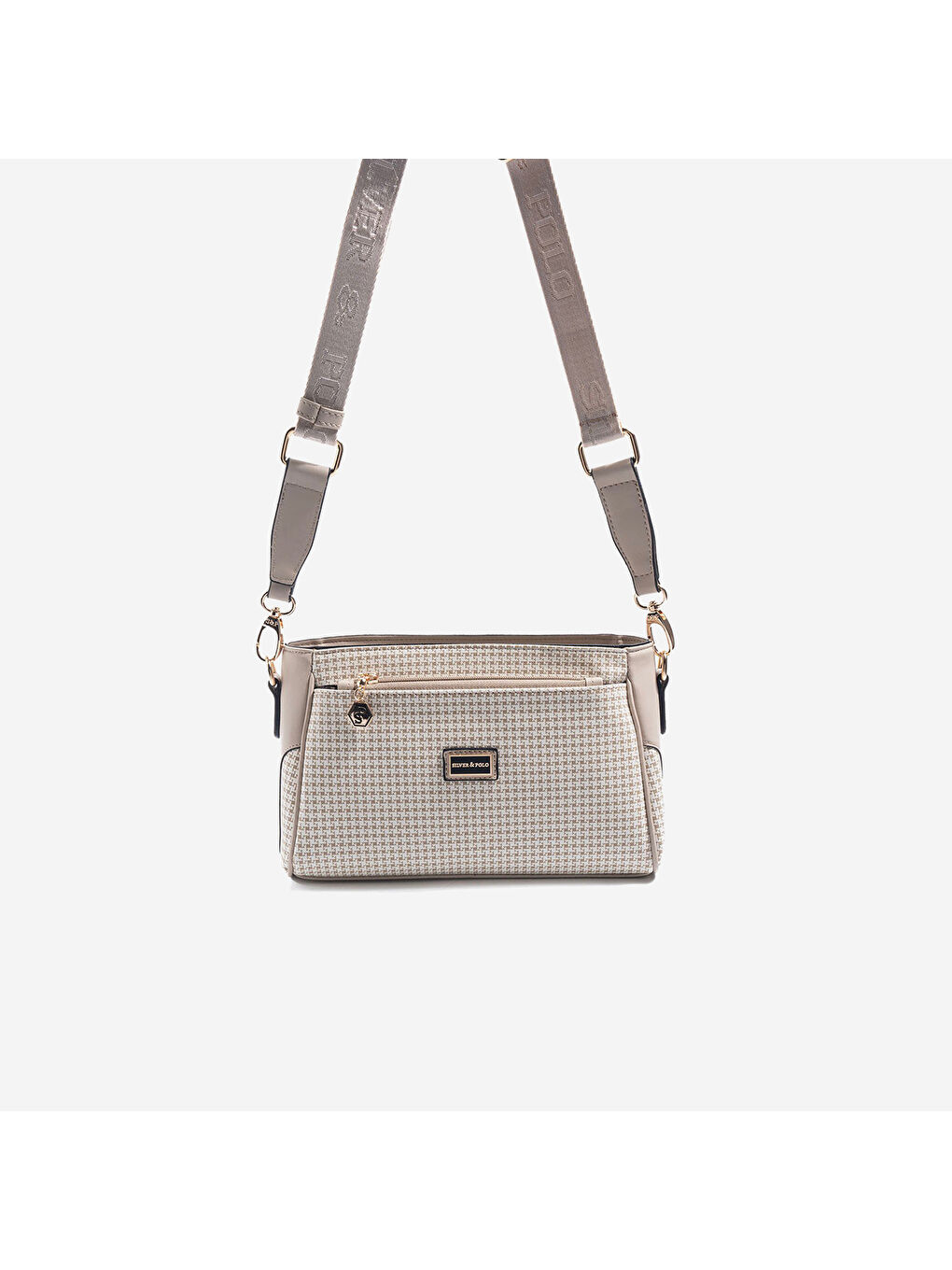 SP1273-M204 SILVER POLO SP1273 Kadın Çapraz Çanta Kum-Kum Beji