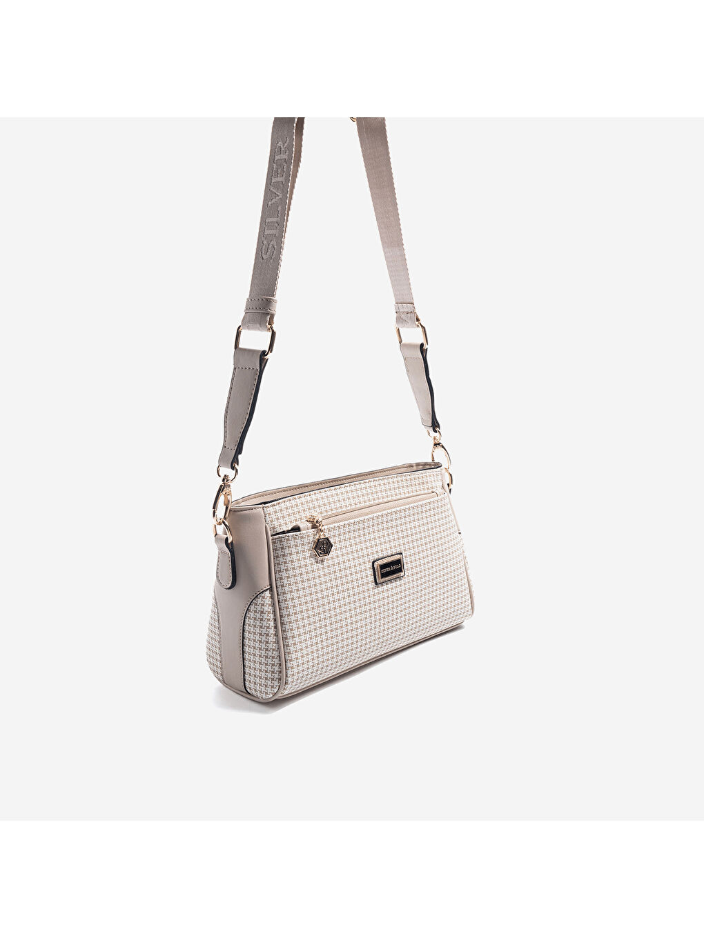 SP1273-M204 SILVER POLO SP1273 Kadın Çapraz Çanta Kum-Kum Beji-1