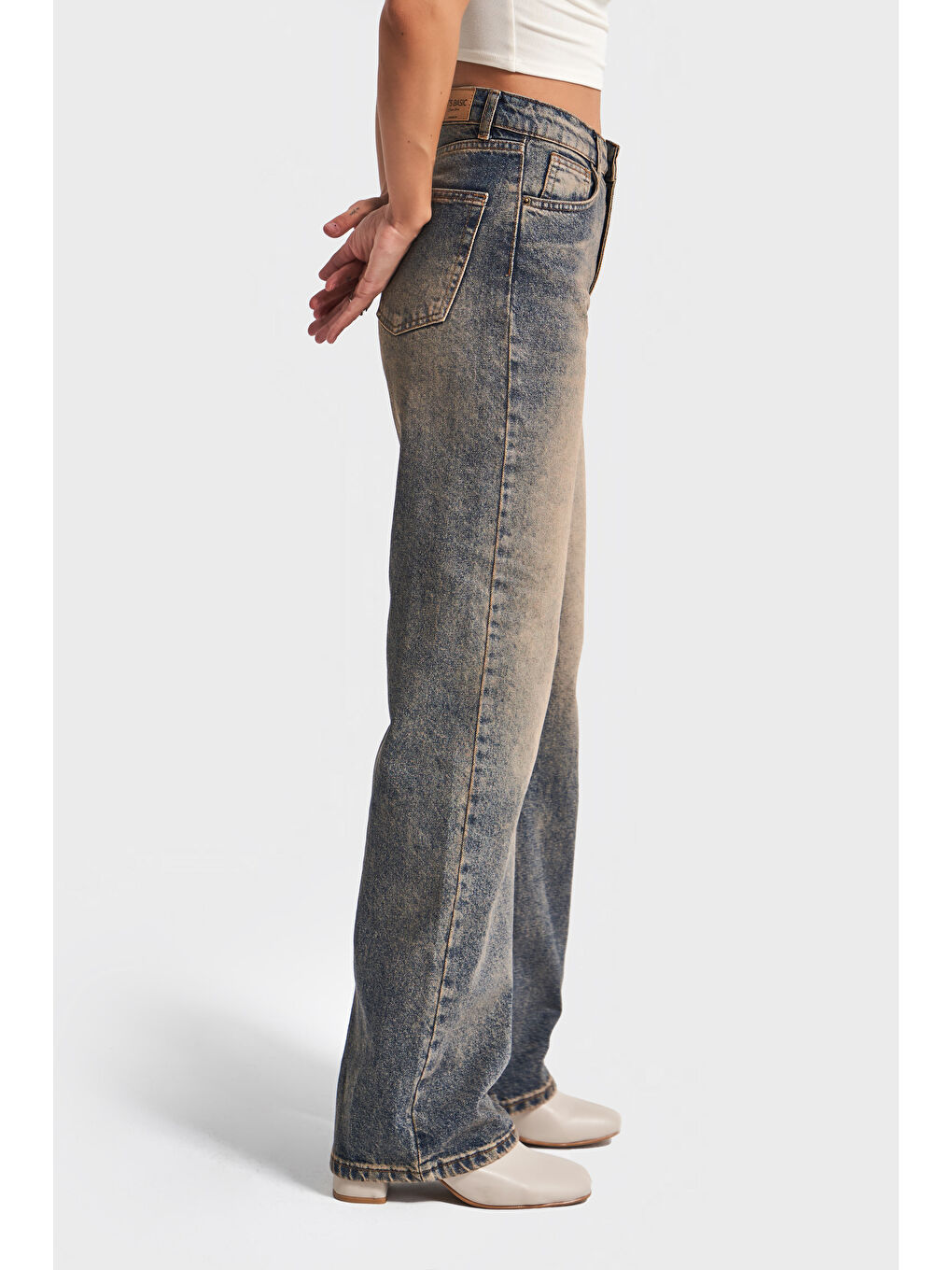 Mavi Kadın T.Kot Rengi Doris 35w5-85 Straight Fit Yüksek Bel %100 Pamuk Denim Jean-3