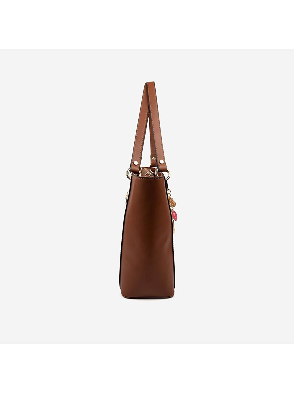 Karışık Kadın SP1176-M48 SILVER POLO Omuz Çantası Krem-Taba-4