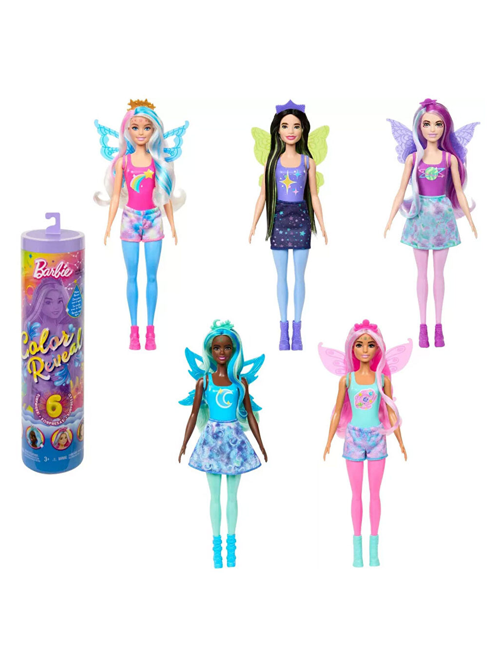 BARBIE Color Reveal Renk Değiştiren Sürpriz Galaksi Serisi HJX61 - 2