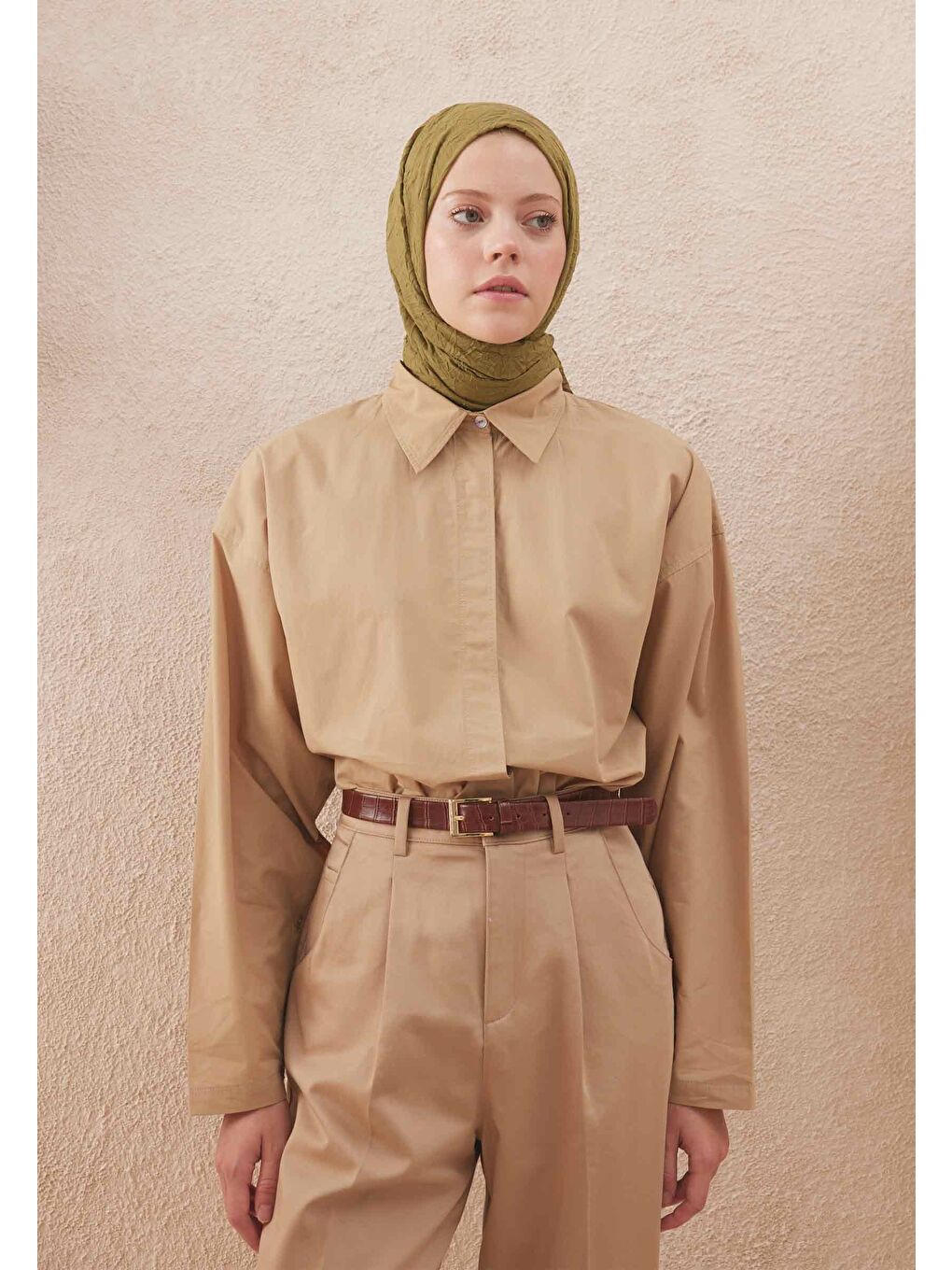 Vual Crash Şal Haki-2