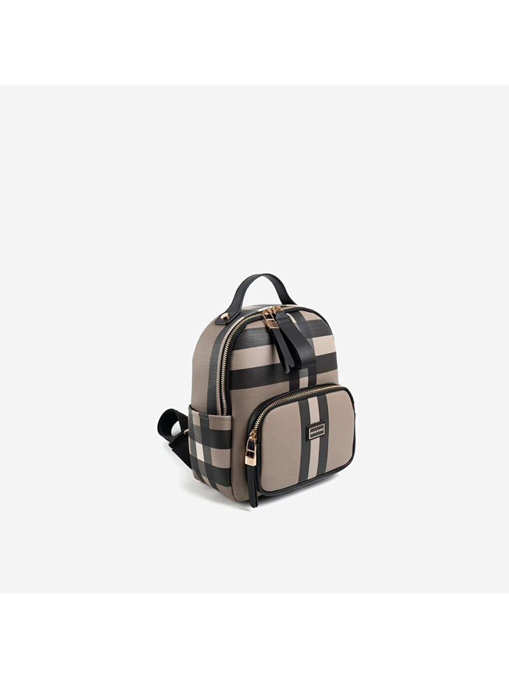 Kahverengi Kadın SP1130-MK80 SILVER POLO Sırt Çantası Kahve-Siyah-1