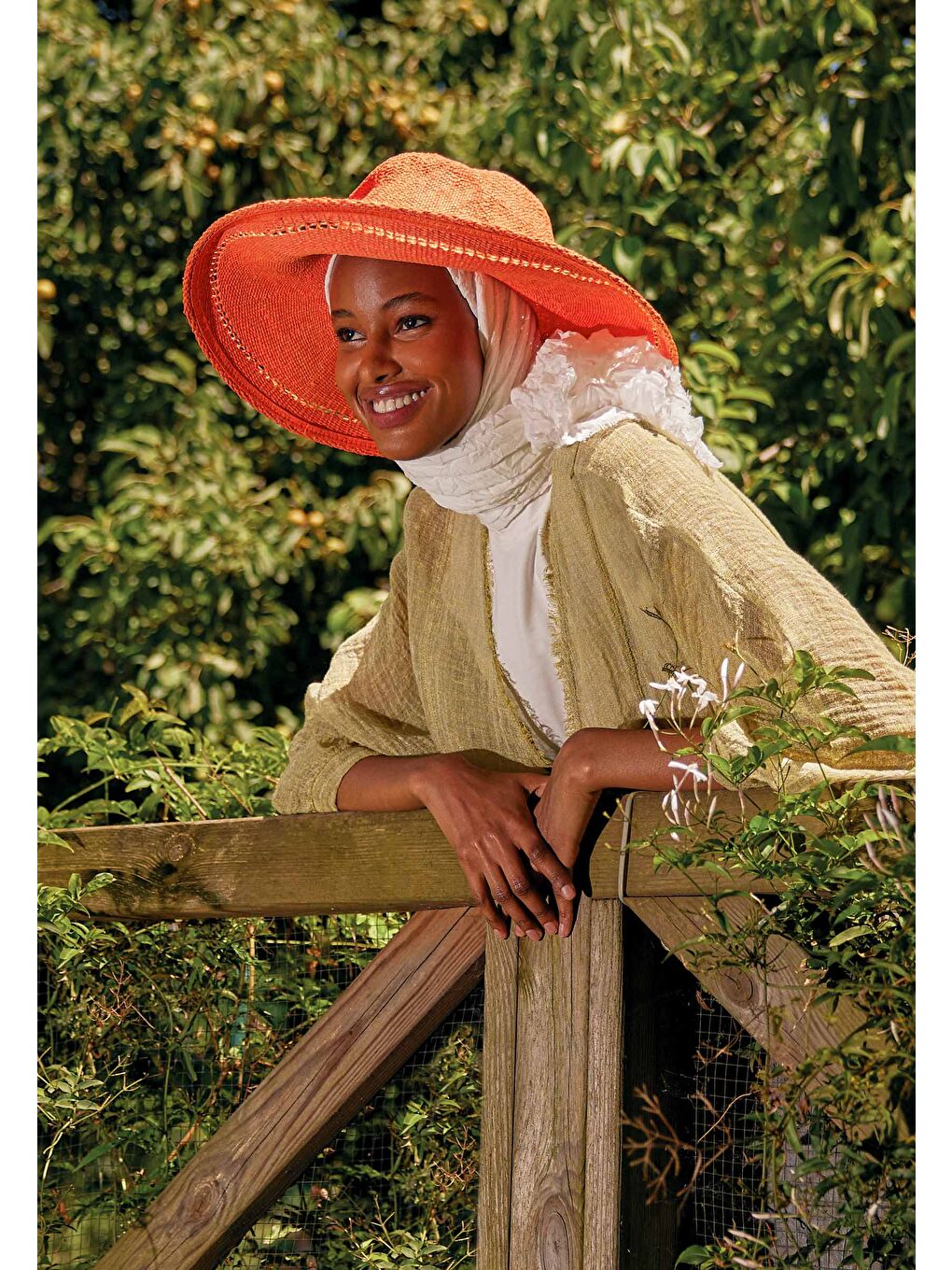 Vual Crash Şal Beyaz