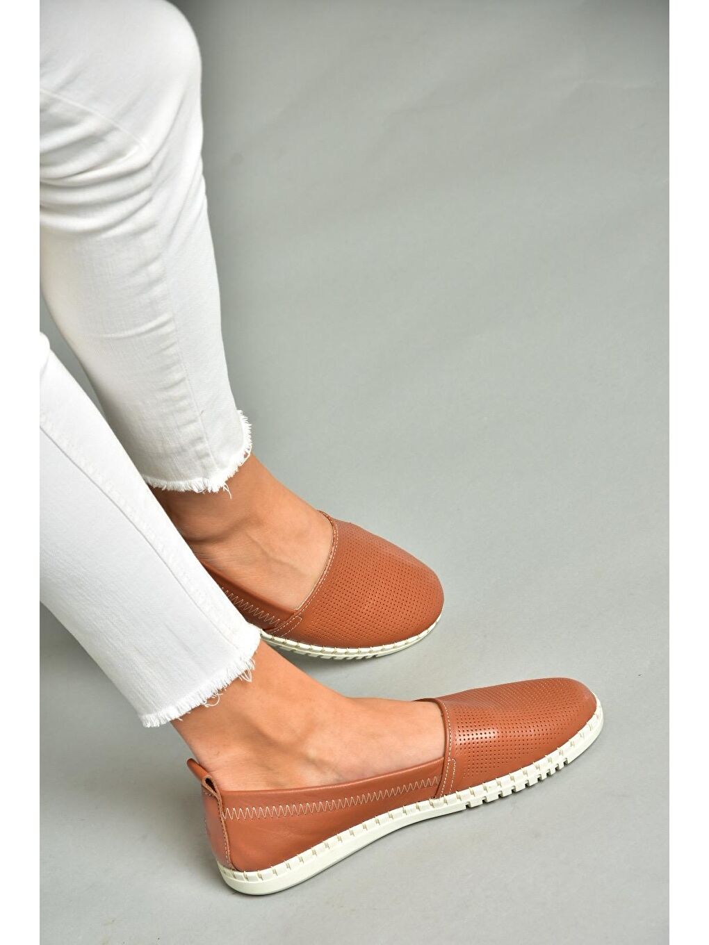 Kahverengi P5550315 Taba Kadın Ayakkabı-3