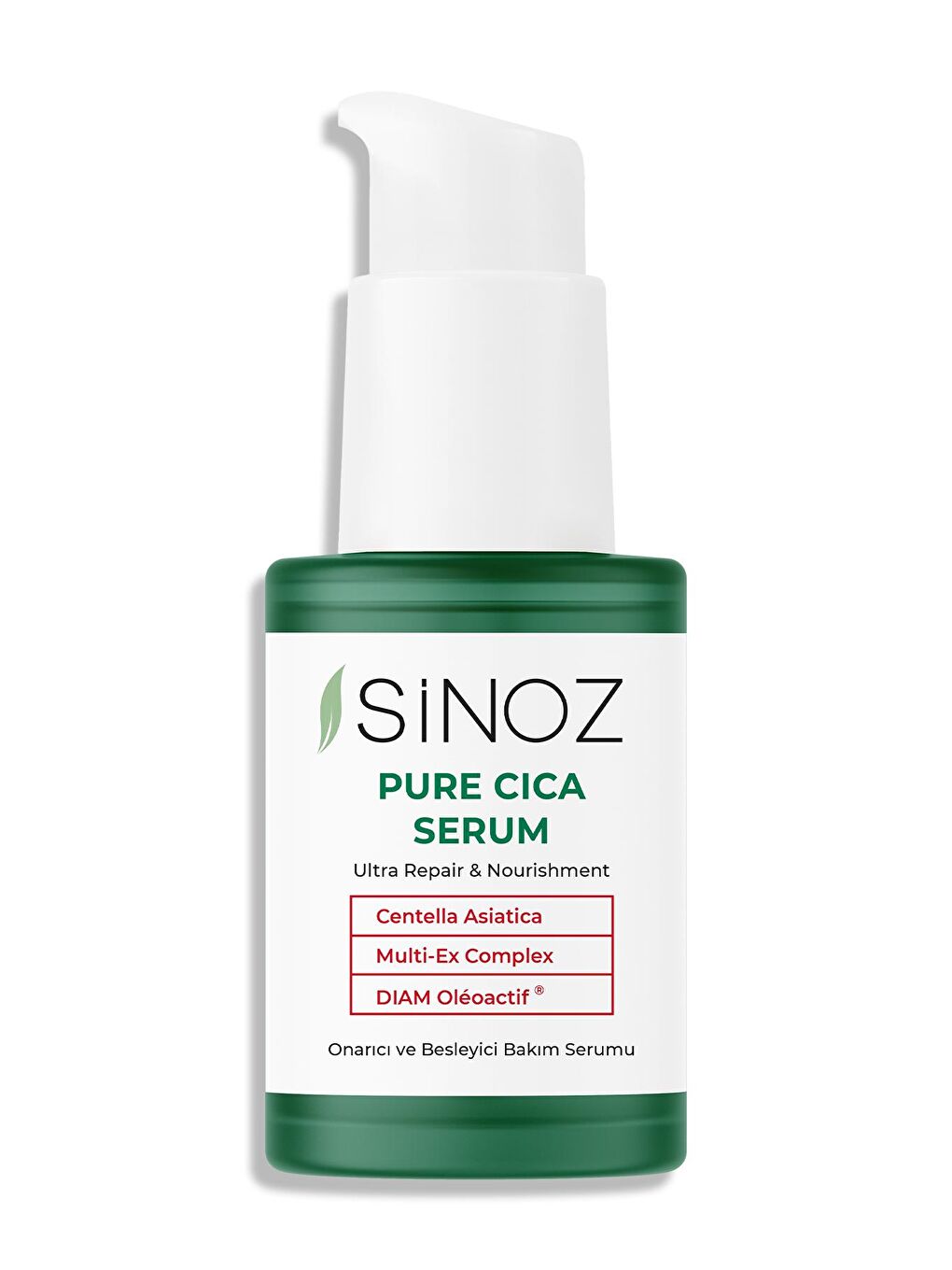 Sinoz Şeffaf Pure Cica Ultra Onarıcı ve Besleyici Bakım Serumu 30 ml - 4