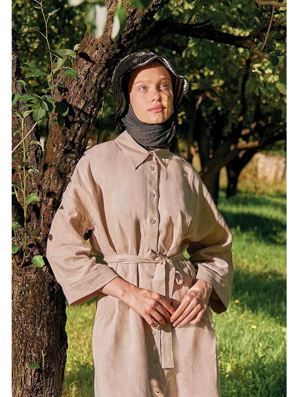 Vual Crash Şal Antrasit