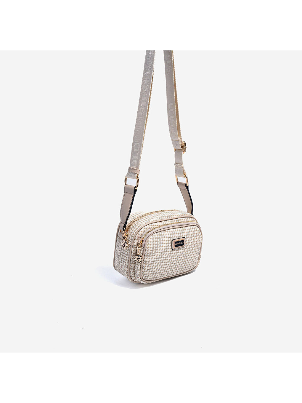 SP1111-M204 SILVER POLO SP1111 Kadın Çapraz Çanta Kum-Kum Beji-1