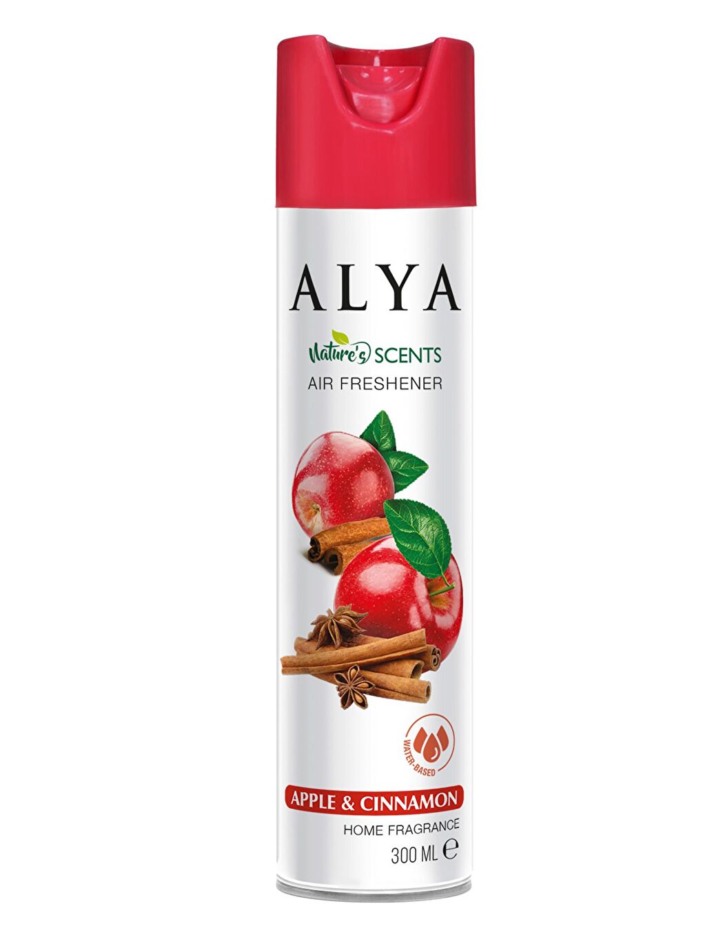 Alya Karışık Nature's Scents Apple & Cinnamon - Elma & Tarçın Su Bazlı Oda Spreyi 300 ml