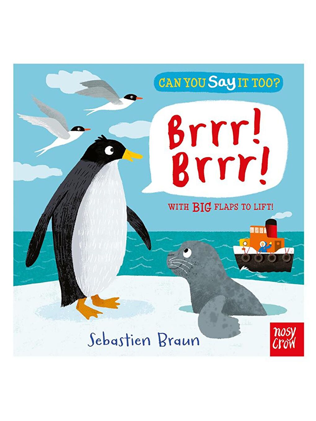 Nosy Crow Renksiz Can You Say It Too? Brrr Brrr