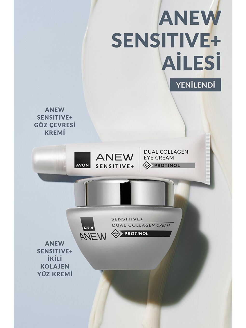 AVON Anew Sensitive+ Çift Kollajen Krem 50 Ml. - 3