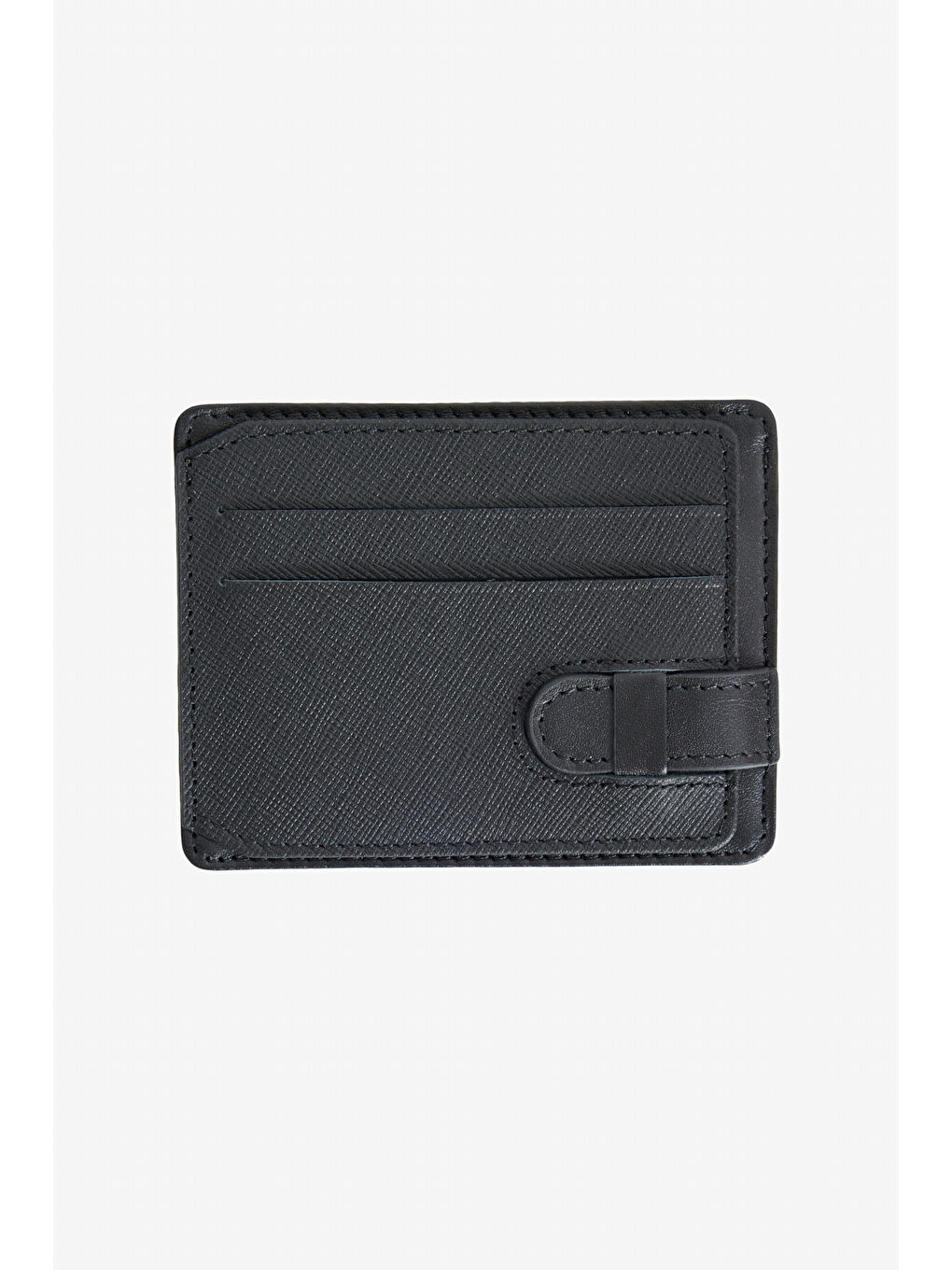 Erkek Siyah %100 Hakiki Deri Kartlık