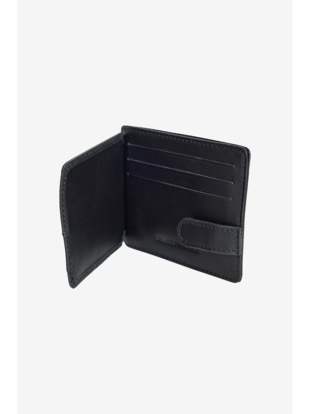 Erkek Siyah %100 Hakiki Deri Kartlık-1