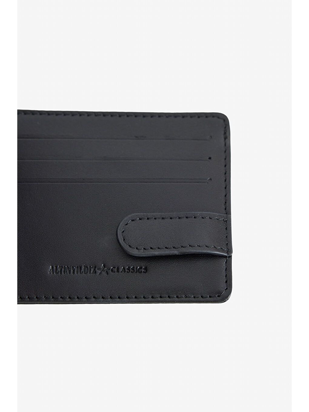 Erkek Siyah %100 Hakiki Deri Kartlık-2