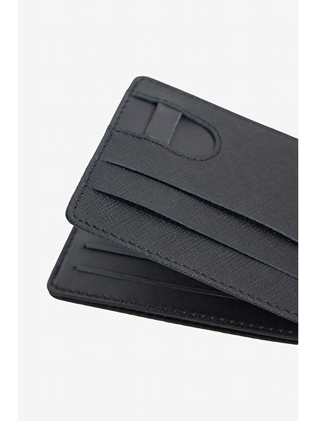 Erkek Siyah %100 Hakiki Deri Kartlık-3