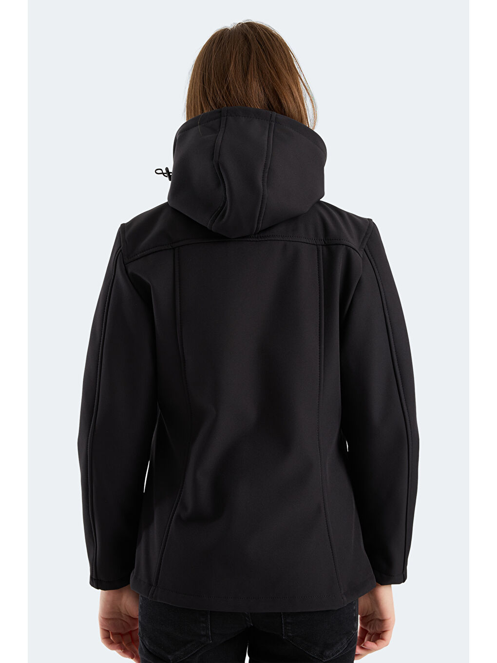 HEAT CONTROL Kadın Çıkarılabilir Kapüşonlu Siyah Mont & Kaban-2