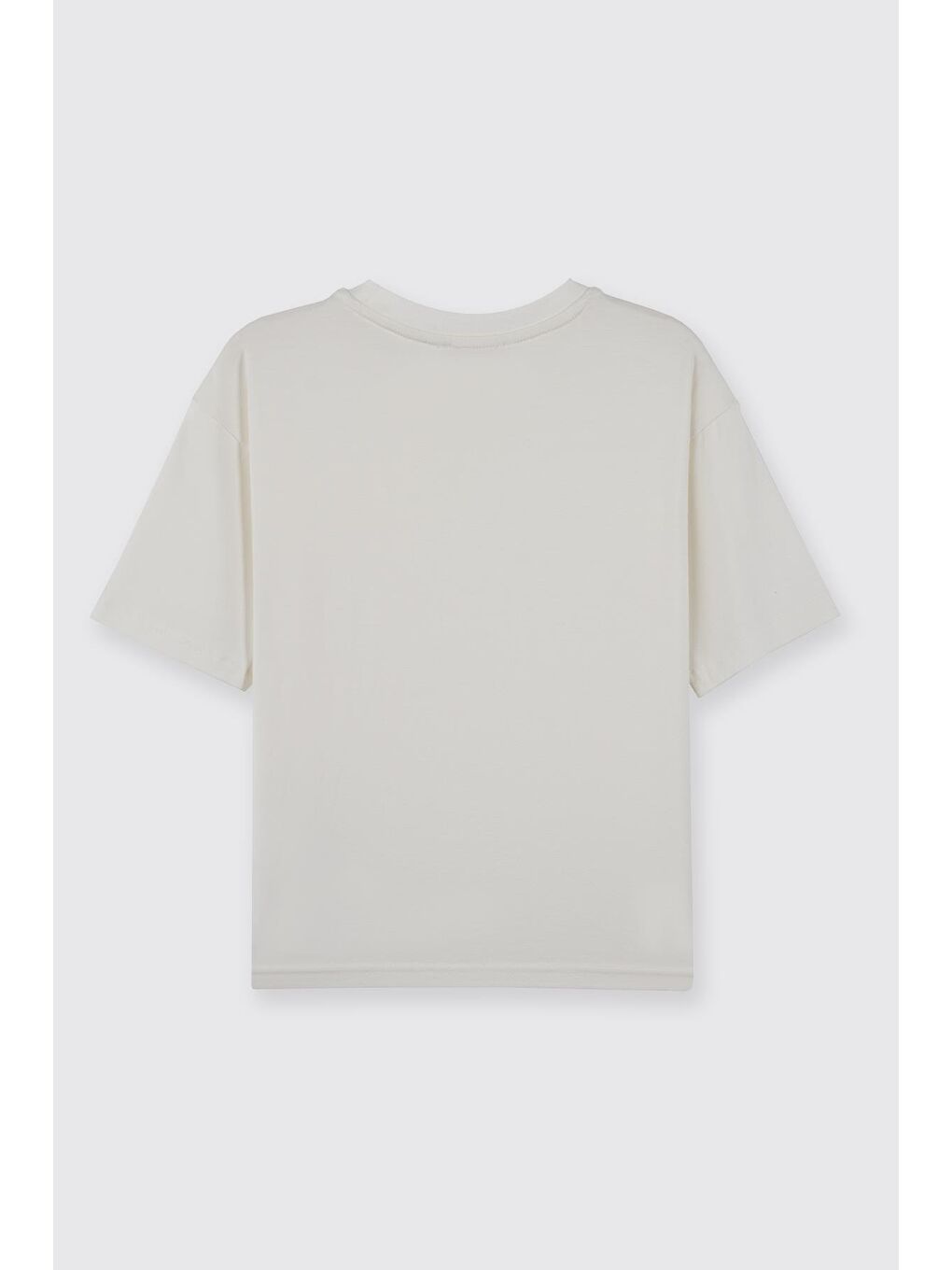 Erkek Çocuk Kısa Kollu T-Shirt Beyaz-1