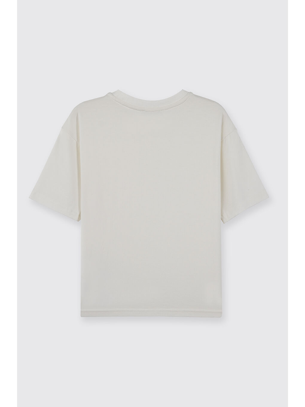 Erkek Çocuk Kısa Kollu T-Shirt Beyaz-5