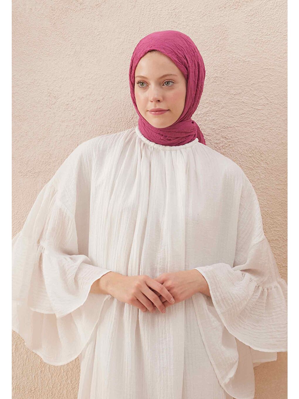 Vual Crash Şal Pembe Rüya-2