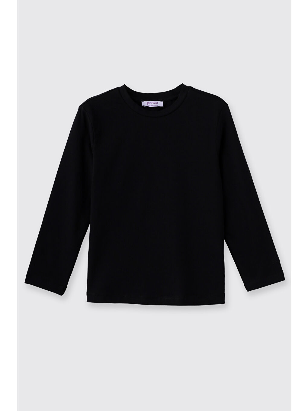 Siyah Kız Çocuk Uzun Kollu T-Shırt