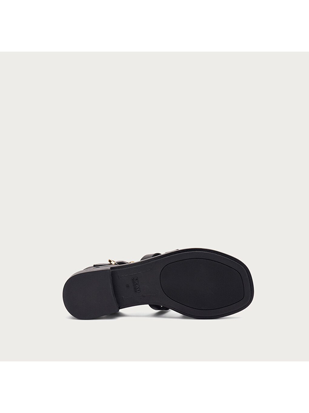 Siyah Kadın Sandalet 87M7 LEATHER Cage Sandals-4