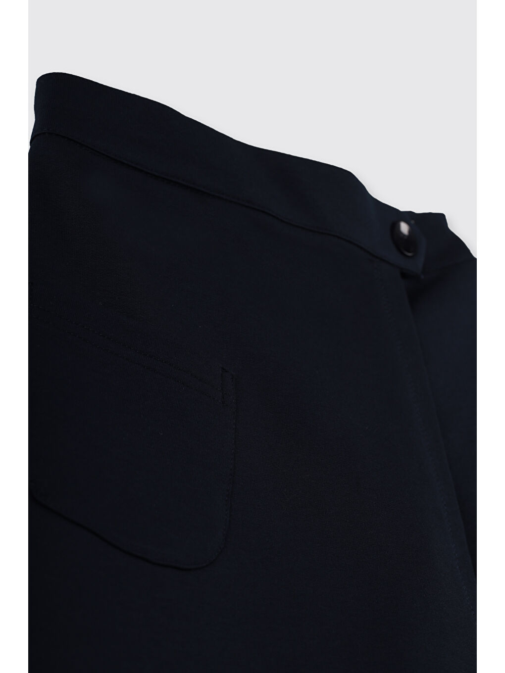 Lacivert Kız Çocuk Örme Etek-3