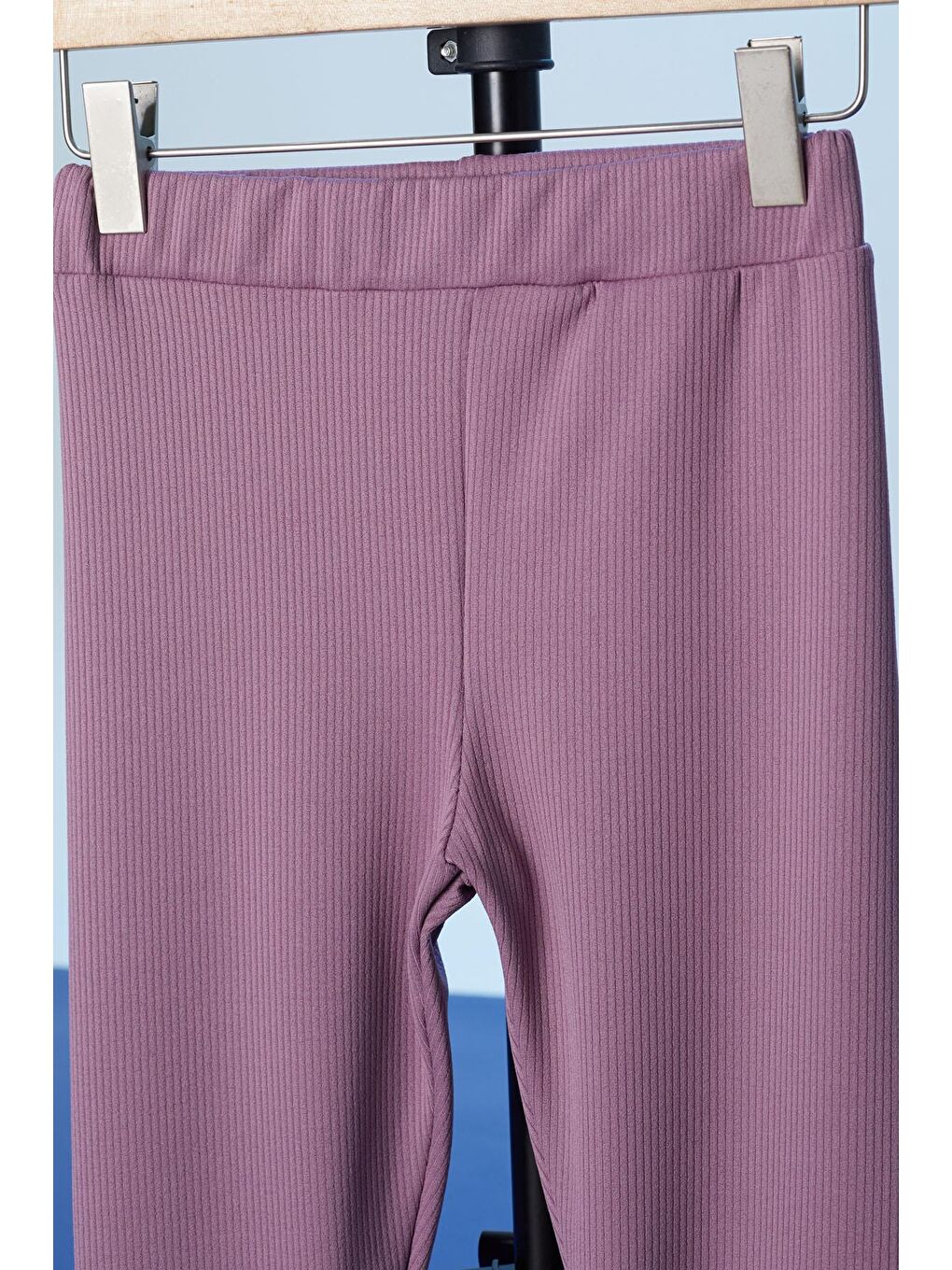 Pembe Gül Kurusu Cupcake Nakışlı Fitilli Kız Çocuk Tayt-1