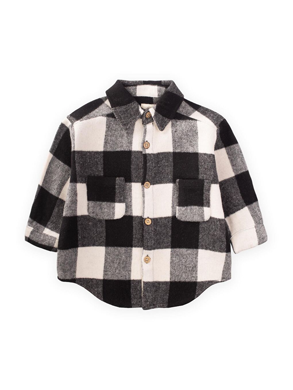 Oduncu Gömleği 1-7 Yaş Siyah