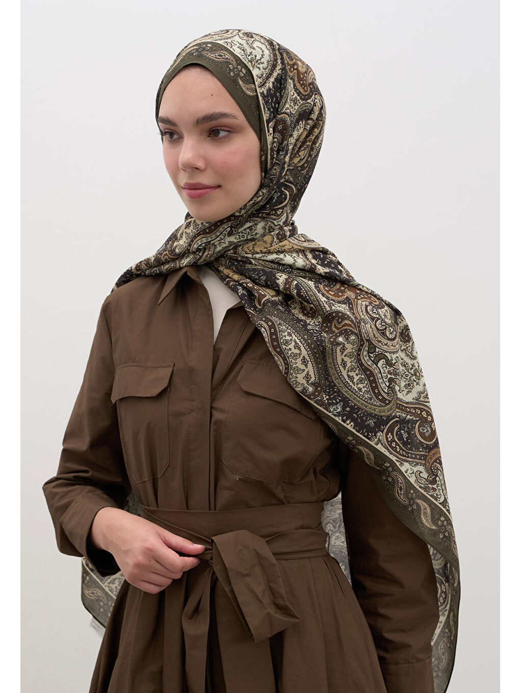 Avery Desen Şal Haki-2