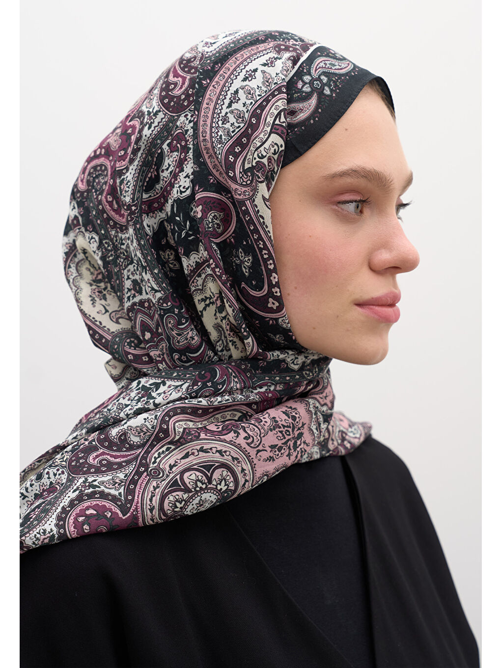 Avery Desen Şal Antrasit-1