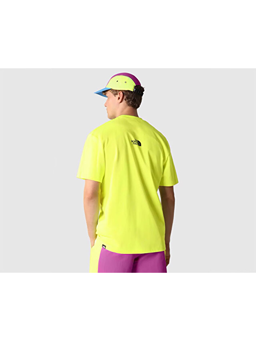 M Graphic T-shirt Erkek Günlük Tişört Nf0a823y8nt1 Yeşil-5