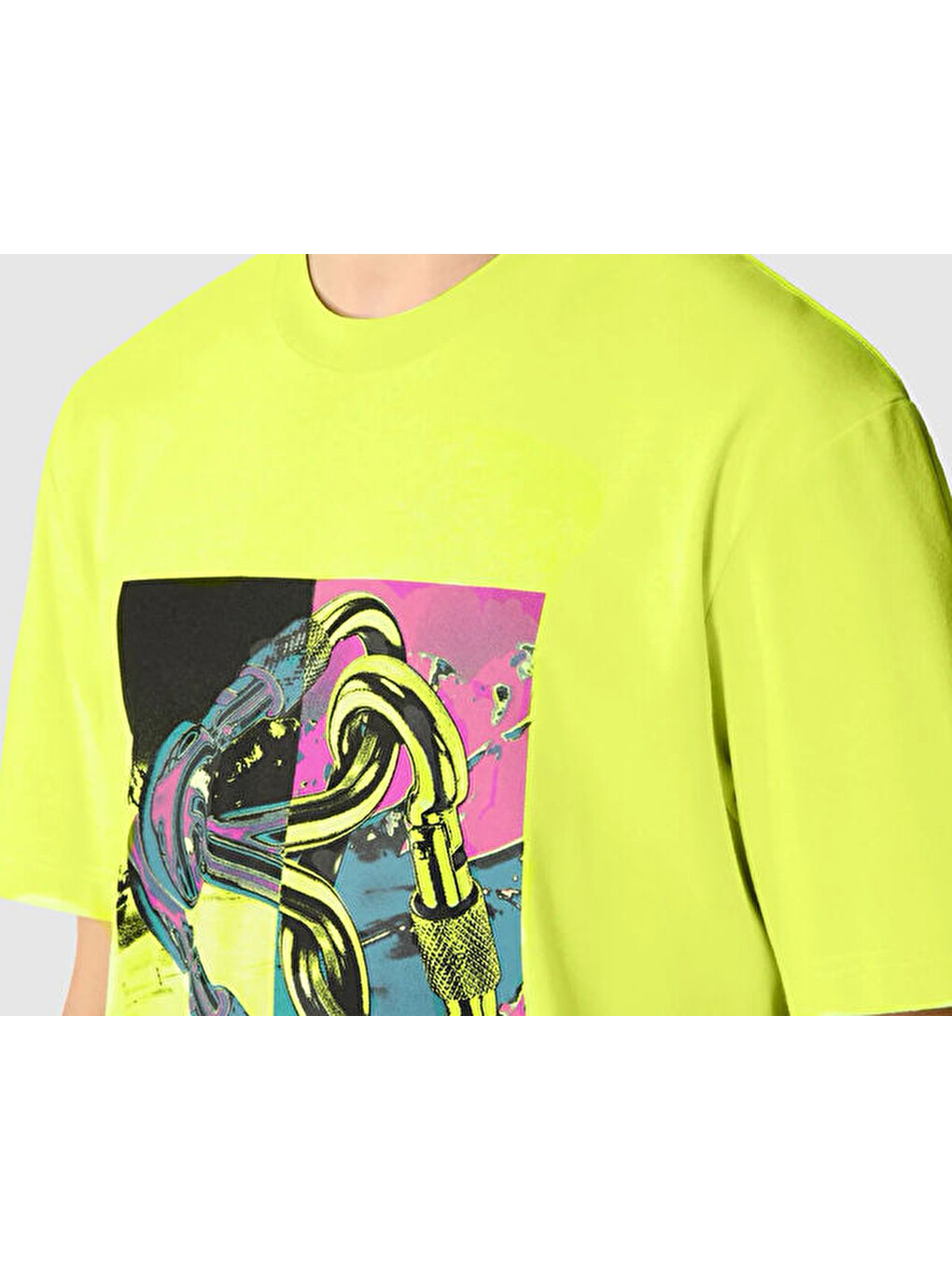 M Graphic T-shirt Erkek Günlük Tişört Nf0a823y8nt1 Yeşil-8