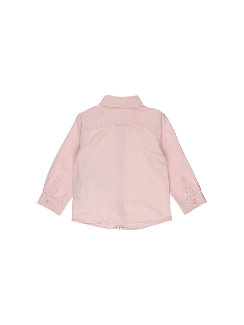 Panço Pembe Erkek Çocuk  Basic Oxford Gömlek - 4