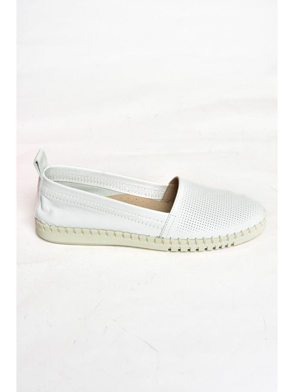 P5550315 Beyaz Kadın Ayakkabı-4