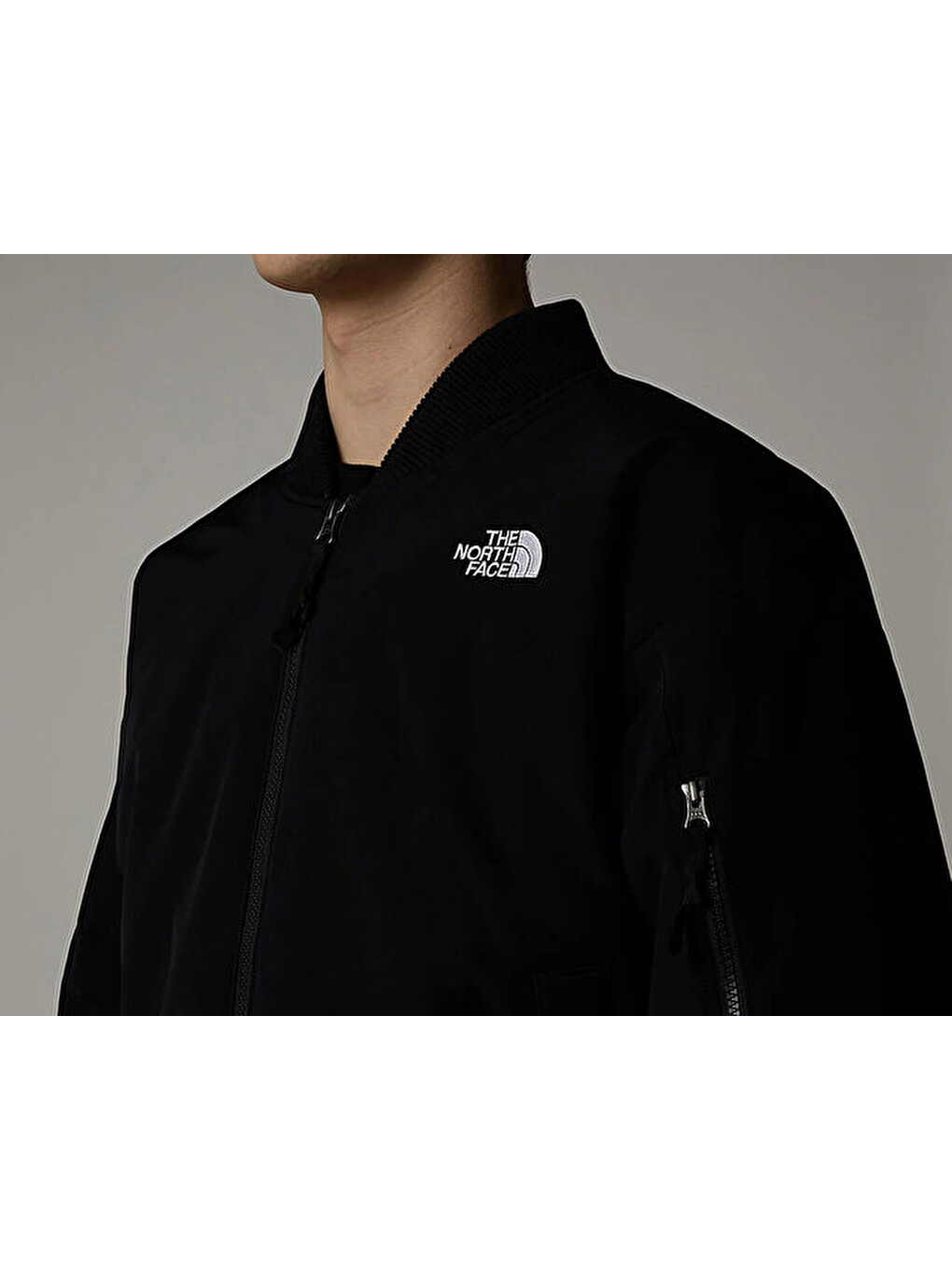 M Tnf Bomber Erkek Günlük Ceket Nf0a88xzjk31 Siyah-6