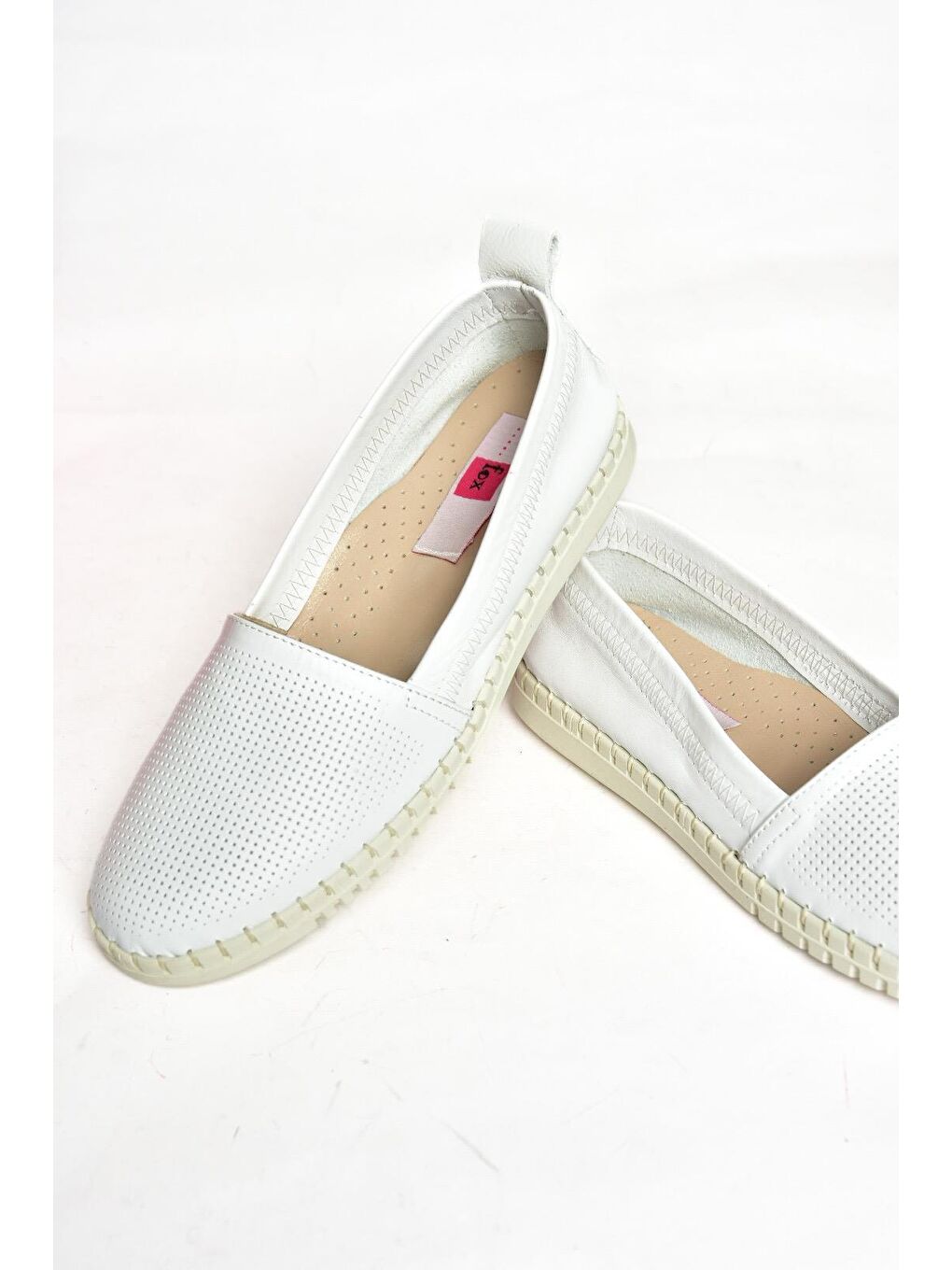 P5550315 Beyaz Kadın Ayakkabı-6