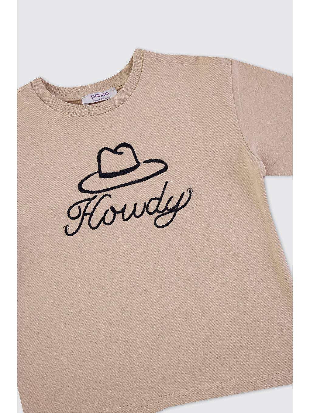 Erkek Çocuk Uzun Kollu Bej Tişört-2