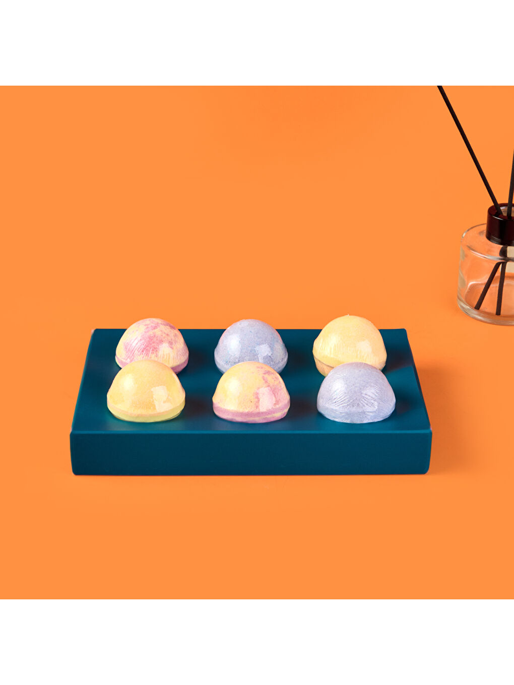 Karışık 6'lı Banyo Topu - Renkli - 40 gr-2