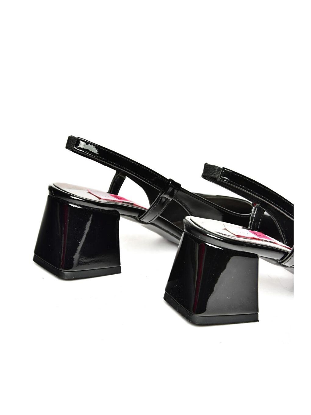 S8158792 Siyah Kadın Topuklu Ayakkabı-3